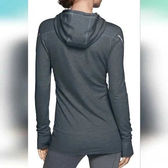 Nike Women's Wool Hoodie top Sweatshirt - Picture 2 of 6